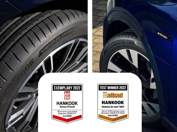 Hankook Tire Ventus series ranked high from European magazine test competitions