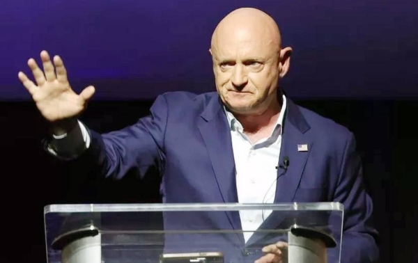 Democrat Mark Kelly, a former astronaut, beat Republican challenger Blake Masters. — courtesy Getty Images