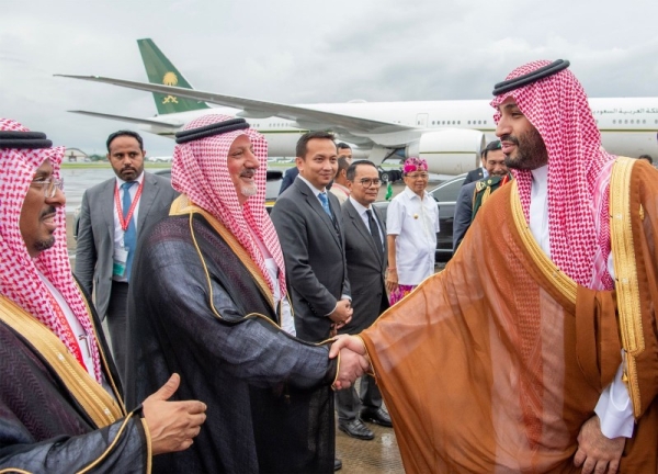 Crown Prince Mohammed on Wednesday left the Republic of Indonesia after heading the Kingdom’s delegation to G20 Leaders’ Summit.