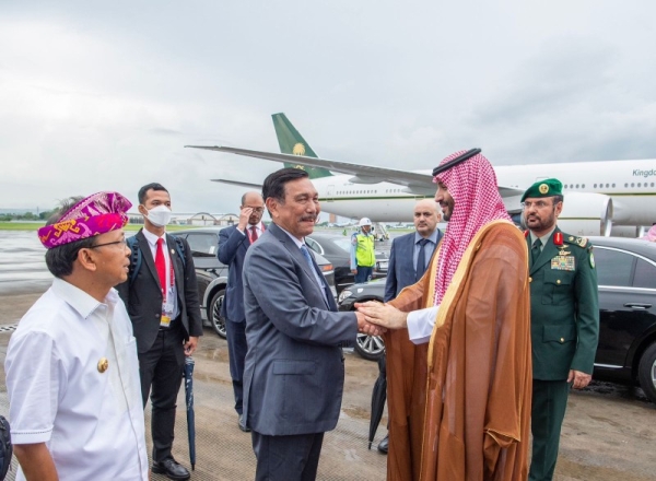 Crown Prince Mohammed on Wednesday left the Republic of Indonesia after heading the Kingdom’s delegation to G20 Leaders’ Summit.