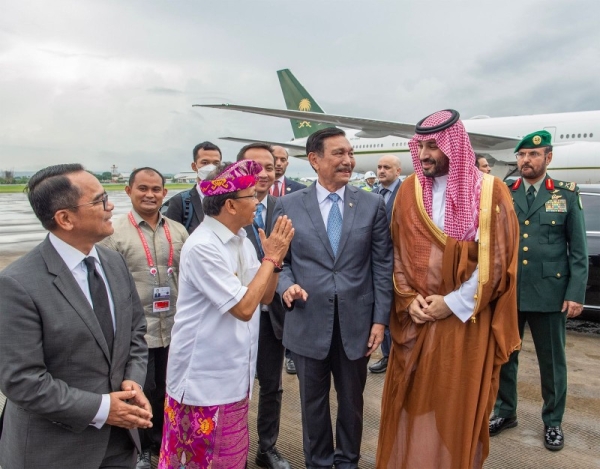 Crown Prince Mohammed on Wednesday left the Republic of Indonesia after heading the Kingdom’s delegation to G20 Leaders’ Summit.
