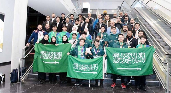 Saudi Arabia won first place in the competition of the World Robot Olympiad (WRO) Championship 2022, which was held in Dortmund, Germany, from Nov. 17 to 19.