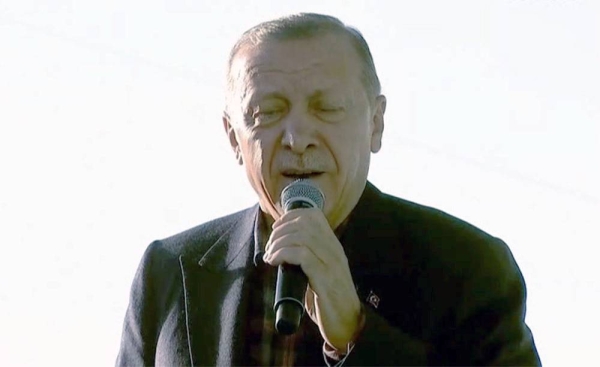 Turkey's President Recep Tayyip Erdogan in this file photo.