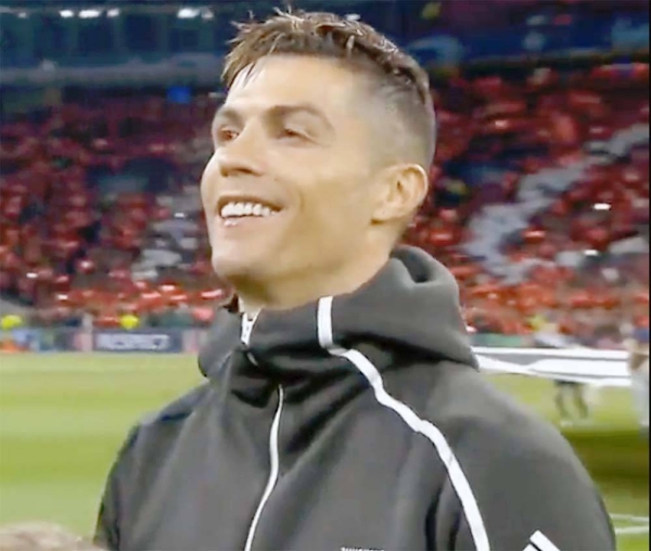 Manchester United’s Portuguese striker Cristiano Ronaldo, who is now to leave the club, seen in this recent photo.