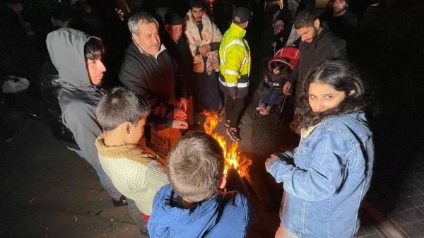 Duzce residents left their homes in the night when the quake struck