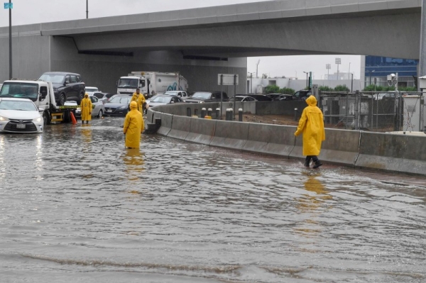 According to the National Center of Meteorology (NCM), the amount of rain received in Jeddah in six hours since Thursday morning exceeded the amount recorded during the 2009 floods.