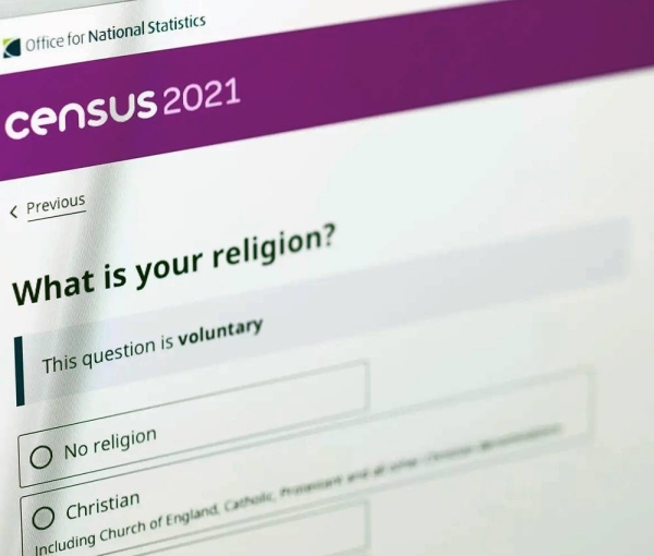 Fewer than half the people in England and Wales consider themselves Christian, according to the results of the newly published census.