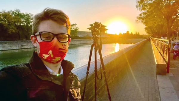 BBC journalist Ed Lawrence was arrested covering China COVID protests