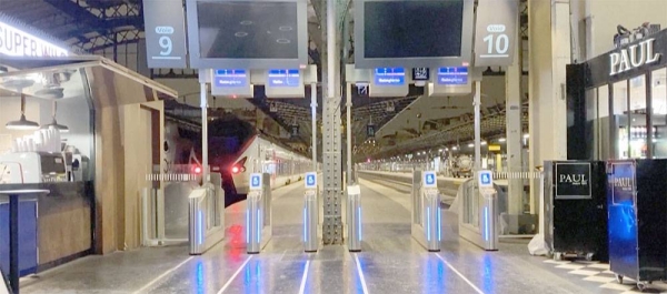 Platform at Gare de l’Est in Paris. — courtesy photo