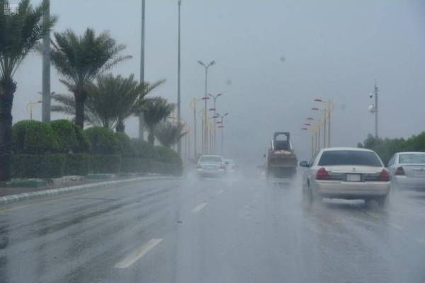 The National Center of Meteorology alerted about the possibility of rainy weather in most regions of Saudi Arabia until the end of next week