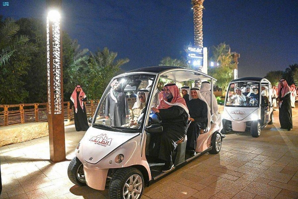 Kuwait Crown Prince visits historic Al-Turaif District in Diriyah
