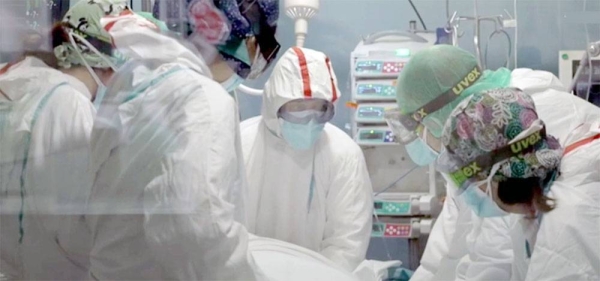 European healthcare professionals. — courtesy Euronews