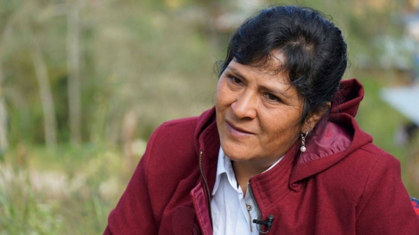 Peru President Dina Bluarte