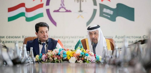 Saudi-Tajik Investment Forum kicked off Saturday in the Tajik capital, Dushanbe, in the presence of Minister of Investment Eng. Khalid Bin Abdulaziz Al-Falih and Chairman of the Tajik Investment and State Property Committee Saadi Kadirzadeh.
