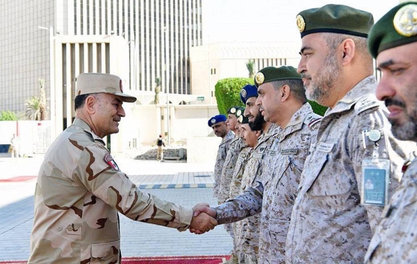 Chief of the General Staff of Saudi Arabia Lt. Gen. Fayyadh Bin Hamed Al-Ruwaili received in Riyadh on Tuesday Chief of Staff of the Armed Forces of Egypt Lt. Gen. Osama Askar.