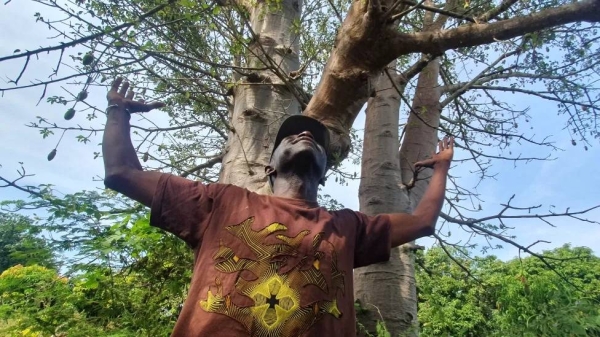 Adama Diémé returned home to the Casamance region in 2020 after a few years working in Europe