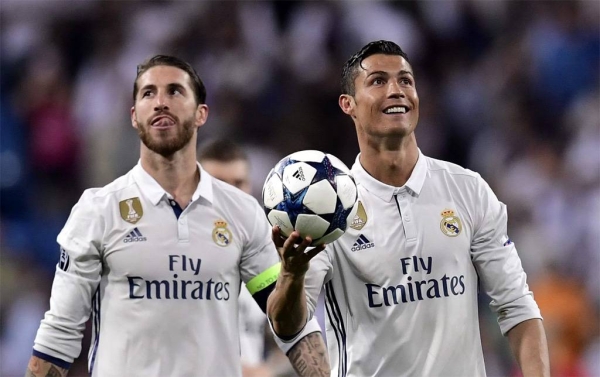 Ronaldo and Ramos