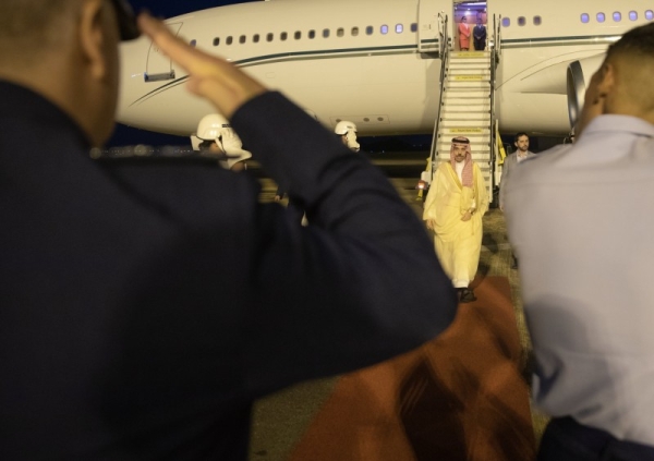 Saudi Arabia’s Foreign Minister Prince Faisal bin Farhan arrived in Brazil.