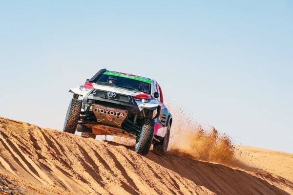 Saudi Arabia’s Yazeed Al Rajhi won the seventh stage of the 2023 Dakar Rally from Riyadh to Al Duwadimi.