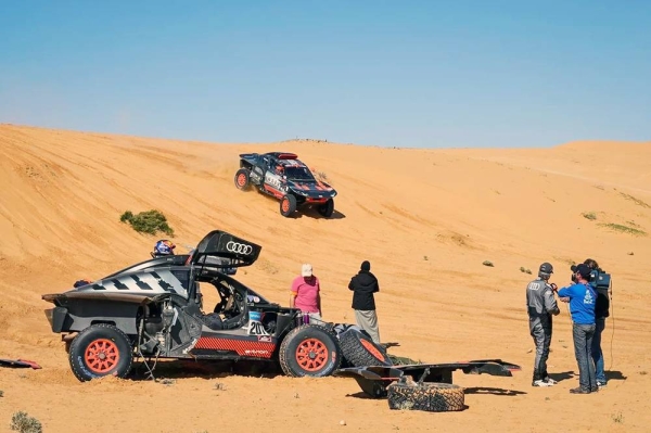 Saudi Arabia’s Yazeed Al Rajhi won the seventh stage of the 2023 Dakar Rally from Riyadh to Al Duwadimi.