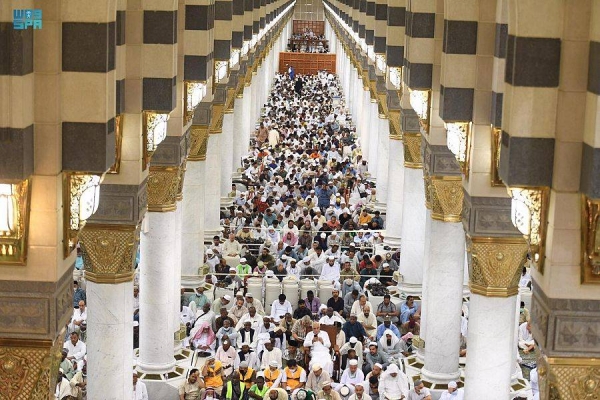 Visitors to Prophet's Mosque number 8 million since start of 1444AH