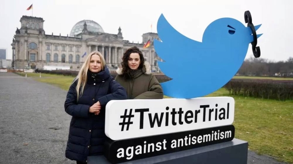 Josephine Ballon and Avital Grinberg are from the groups taking action. — courtesy HateAid