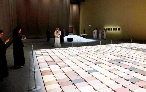 280 loaned artifacts from local and international institutions and works of 40 artists have captivated visitors to the Islamic Arts Biennale in Jeddah, held at the Pilgrims Lounge at King Abdulaziz International Airport in Jeddah on Tuesday.