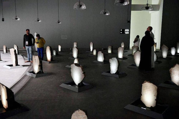 280 loaned artifacts from local and international institutions and works of 40 artists have captivated visitors to the Islamic Arts Biennale in Jeddah, held at the Pilgrims Lounge at King Abdulaziz International Airport in Jeddah on Tuesday.