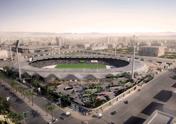 Prince Muhammad Bin Fahd Stadium in Dammam — picture: @saudi2027