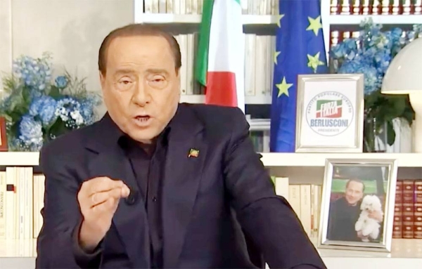 Forza Italia party leader Silvio Berlusconi in this file photo.