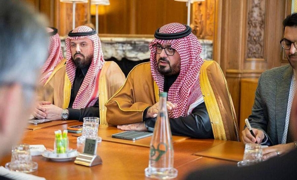 Minister of Economy and Planning Faisal Bin Fadhil Al Ibrahim and Secretary General of the Organization for Economic Cooperation and Development (OECD) Mathias Cormann discussed economic progress in Saudi Arabia.