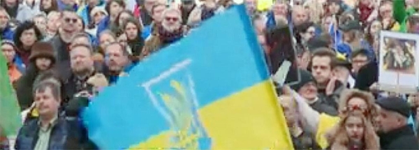 Munich is focus of multiple anti-war demonstrations and pro-Ukraine rally.