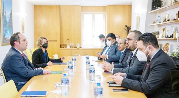 Minister of Economy and Planning, Faisal bin Fadhil Al Ibrahim held discussions with high-level representatives and ministers In Paris on the sidelines of the OECD ministerial meeting.