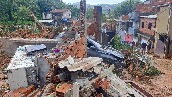 Saudi Arabia has offered condolences to Brazil and the families of the victims who were killed in São Paulo' floods and landslides following the heavy rains in the region. — courtesy Defesa Civil, Sao Paulo