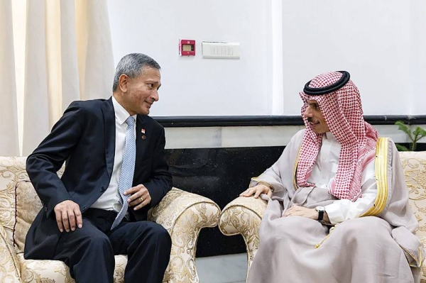 Minister of Foreign Affairs Prince Faisal Bin Farhan Bin Abdullah met Thursday with US Secretary of State Antony Blinken on the sidelines of the G20 foreign ministers' meeting taking place in New Delhi.