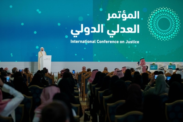 Justice Minister Walid Al-Samaani inaugurated the International Conference on Justice in Riyadh Sunday in the presence of ministers, thought leaders and legal experts from around the world.