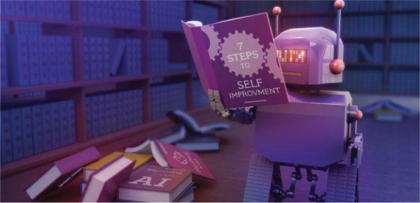 Training AI systems to learn the ability to learn in a self-directed way would allow AI to improve by itself without the need for human intervention. (© 2023 KAUST; Heno Hwang)