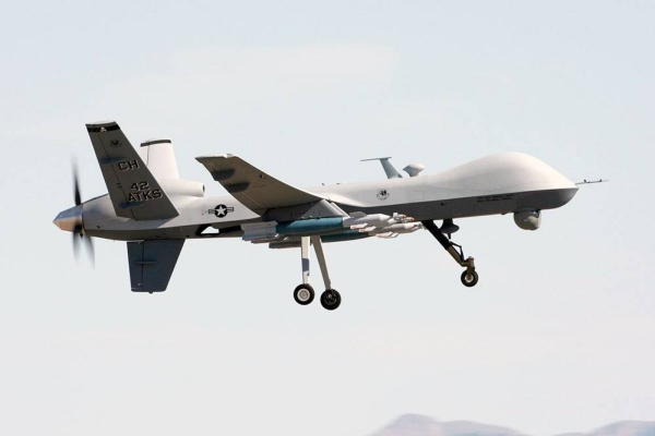 US Predator unmanned drone.