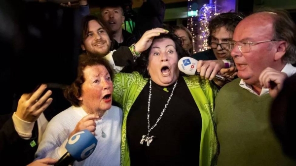 A stunned Caroline van der Plas said that Dutch voters had spoken