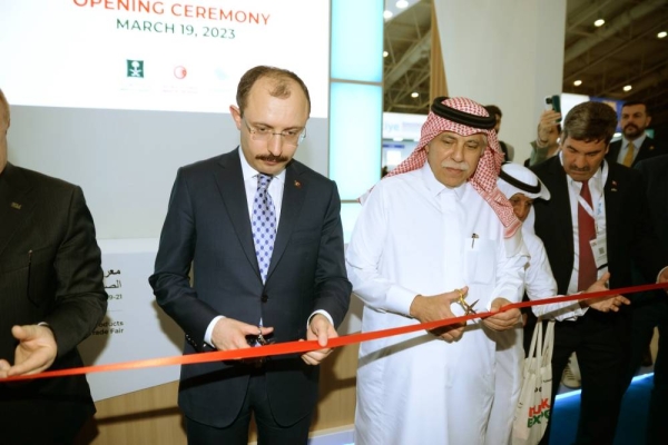 Saudi, Turkish Ministers of Commerce inaugurate 1st Turk Expo 2023 for export products