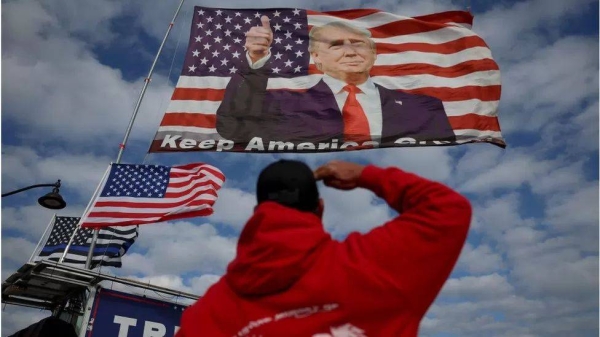 Trump supporters have held protests outside his New York and Florida homes