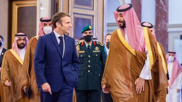 Crown Prince, Macron discuss international developments over phone