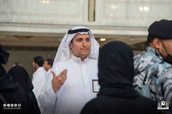 The General Presidency of the Affairs of the Two Holy Mosques has provided more than 500 security personnel to serve Grand Mosque' visitors during the holy month of Ramadan.