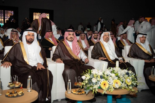 Deputy Emir of Makkah Prince Badr bin Sultan, Minister of Hajj and Umrah Dr. Tawfiq Al-Rabiah and Minister of Investment Khalid Al-Falih attending the inaugural session of the Manafa Forum in Makkah on Monday. 

