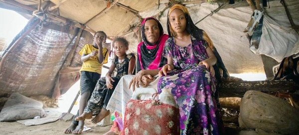Displaced families continue to live in temporary shelters in Yemen. — courtesy WFP/Mohammed Awadh