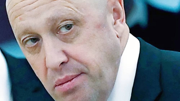 File photo of Russian businessman Yevgeny Prigozhin.