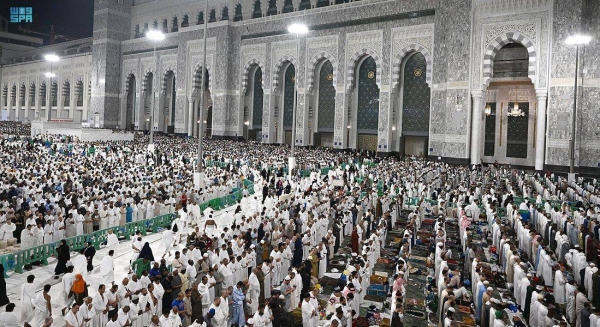 Over 2,5 million worshipers, including Umrah pilgrims and visitors, attended Khatm Al-Qur’an prayers on Wednesday, 28th night of the holy month of Ramadan, at the Grand Mosque in Makkah.