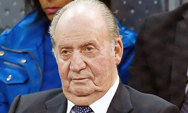 Spain’s former King Juan Carlos seen in this file photo.