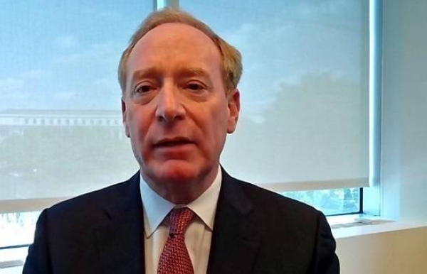 Microsoft boss Brad Smith