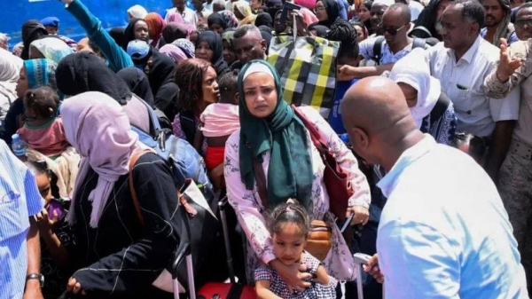 Thousands have been fleeing from Port Sudan in recent days
